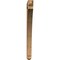 Ekena Millwork Thorton Craftsman Rough Sawn Bracket, Western Red Cedar, 4"W x 44"D x 48"H BKT04X44X48THR04RWR - alternate 3